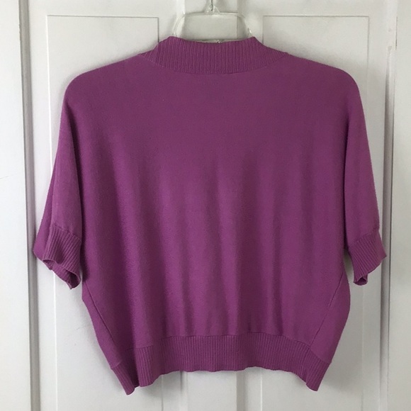 Ann Taylor Cropped Cardigan Open Front EUC - Picture 3 of 4